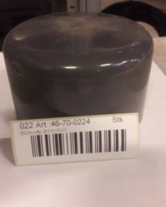 Closing Cap D110 PVC